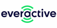 Everactive logo with green design elements.